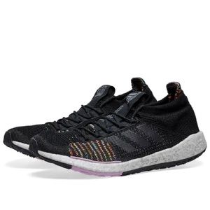 Adidas Pulse Boost HD Black & Multi Knit Sneakers